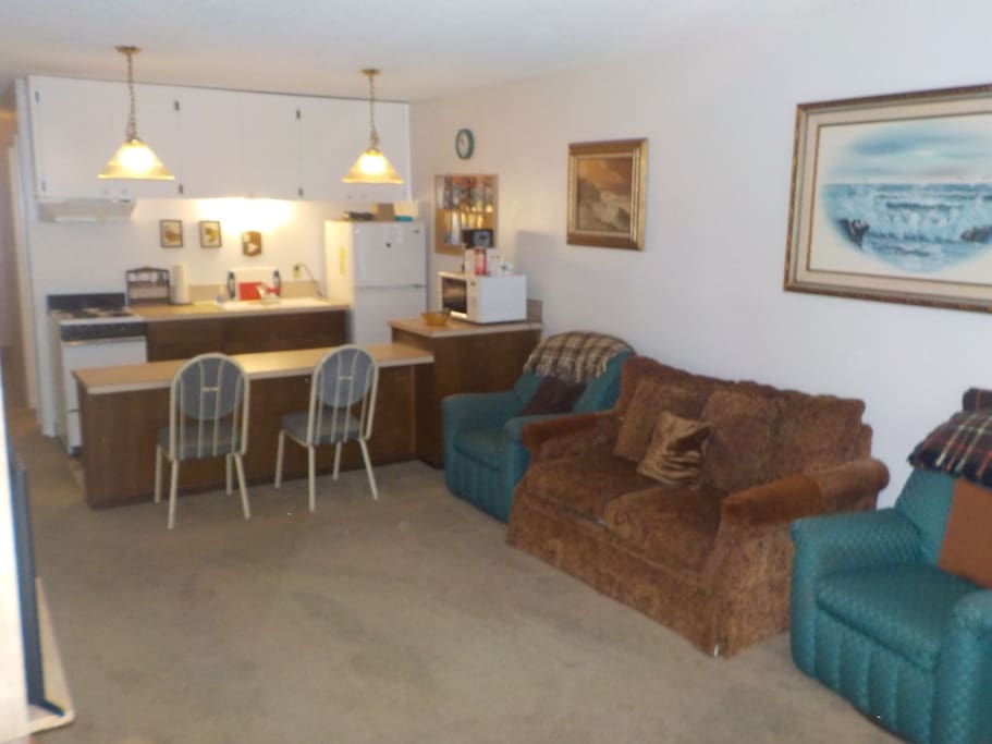 Living Area/Breakfast Bar