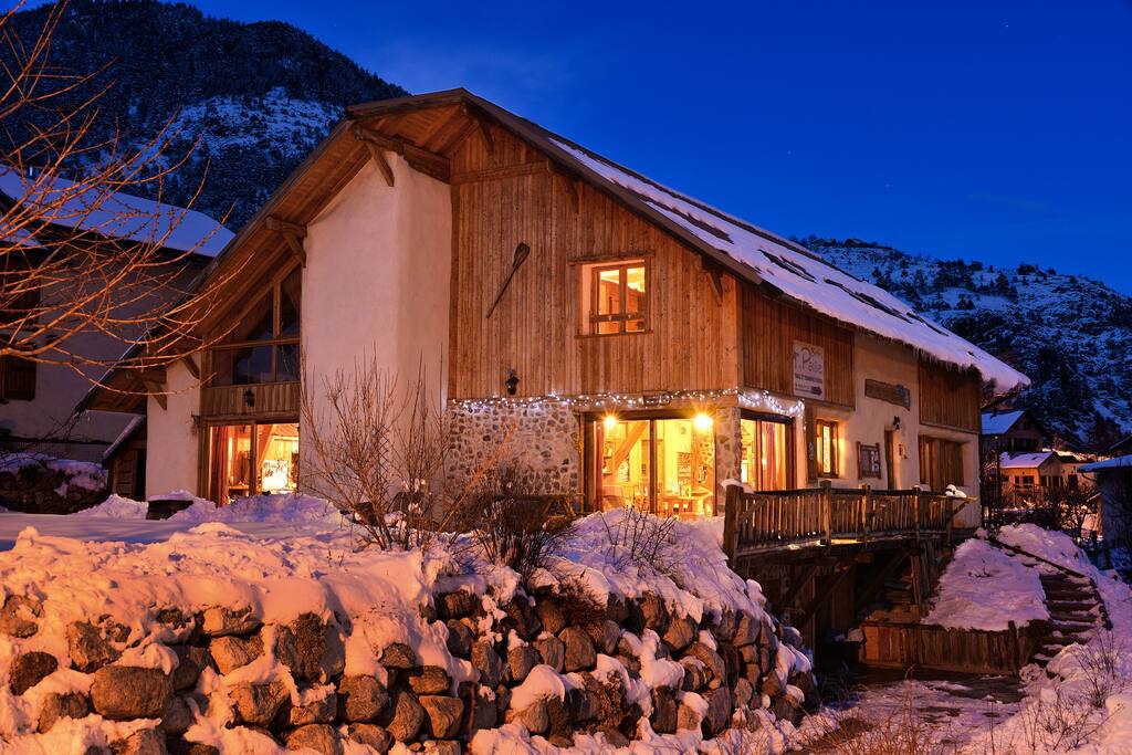 Le Brin de Paille en hiver après la neige
