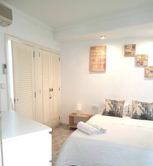 habitación y armario