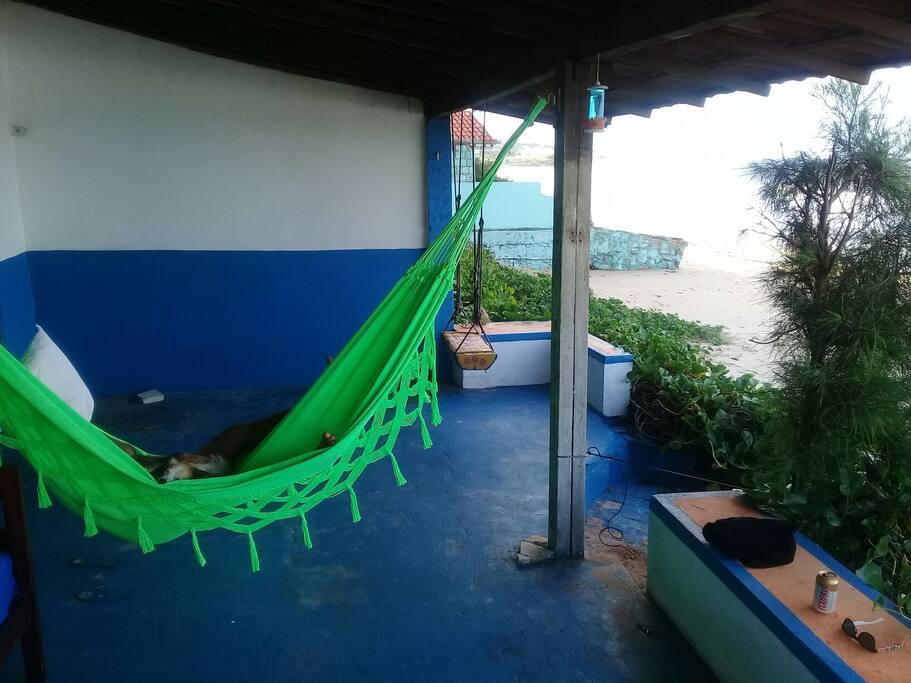 a varanda...o Top da casa.