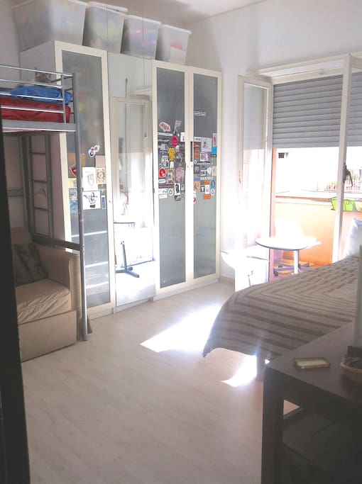 Bedroom with Balcony
