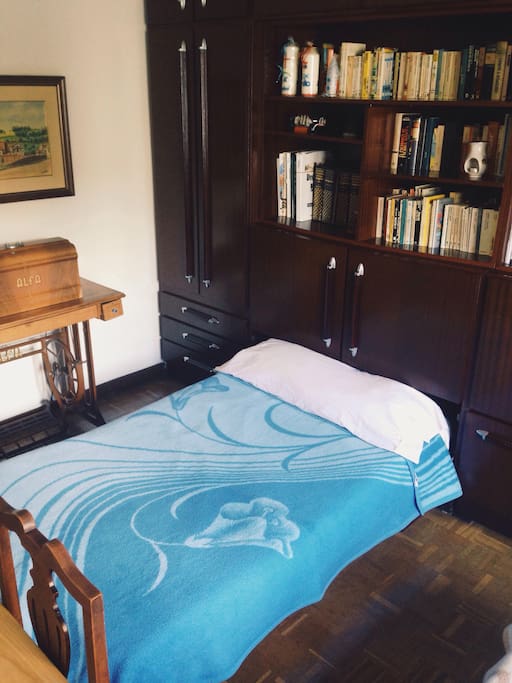 Bedroom A; one twin pull-out bed