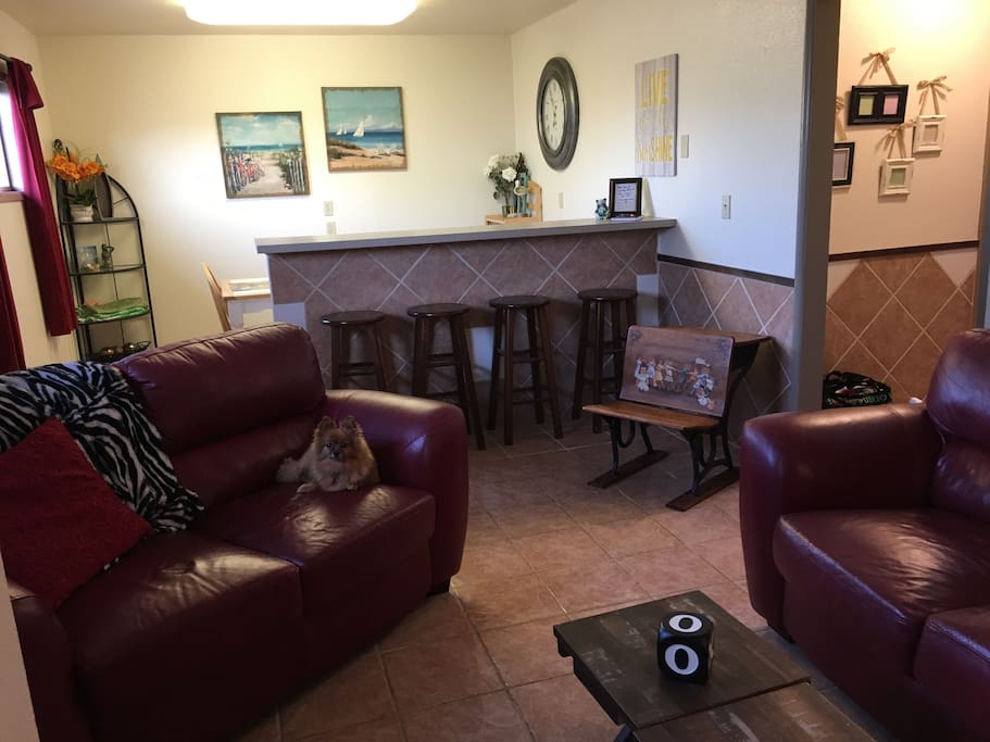 Bar area