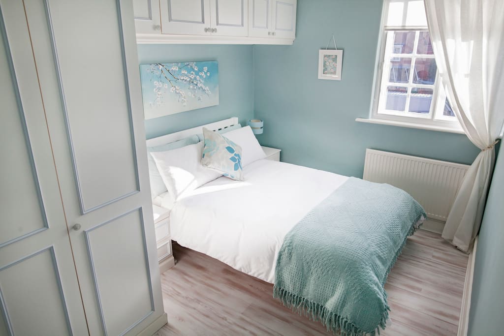 Comfy double bed in second bedroom