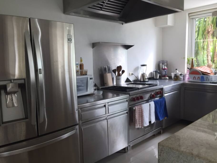 industrial gourmet kitchen