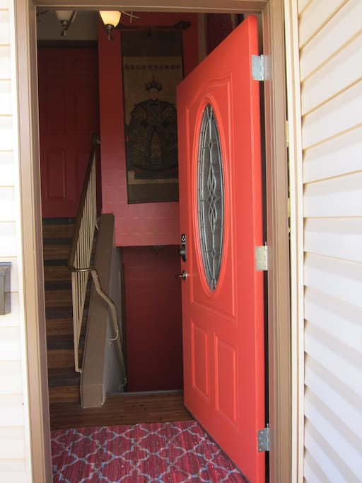 Front door - welcome!