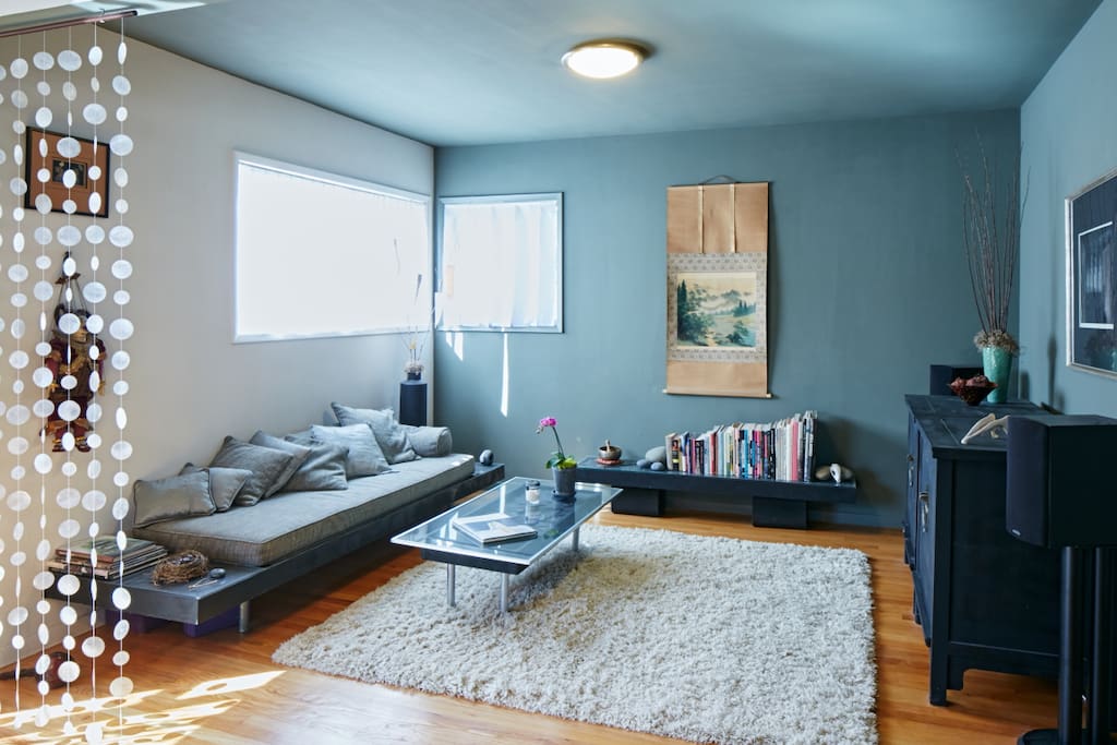 Living room seating area