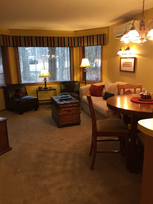 Relax in the Living and Dining Room