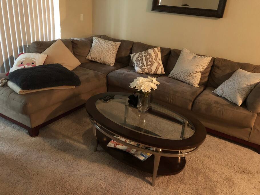 Downstairs sectional. Upstairs couch/loft picture coming soon