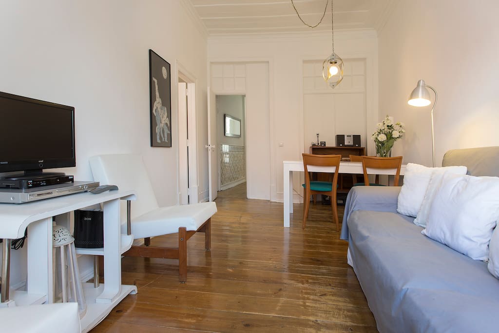 Living and dining room