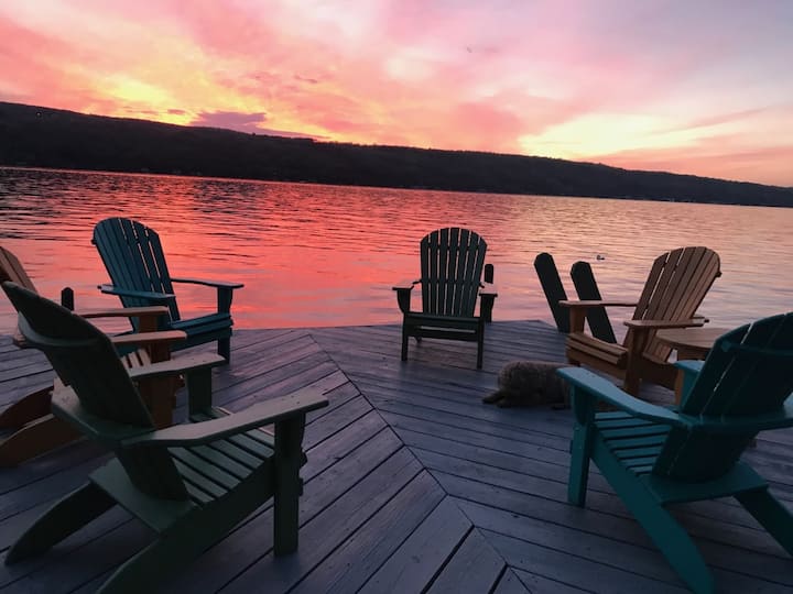 Large Keuka Lakefront Home Houses for Rent in Hammondsport, New York
