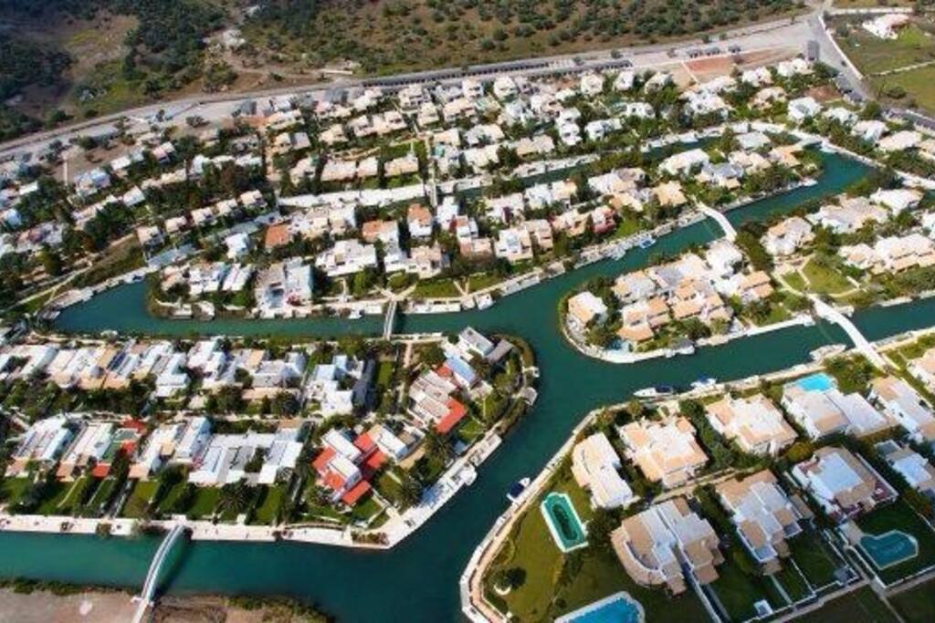 Aerial View of Porto Hydra Village