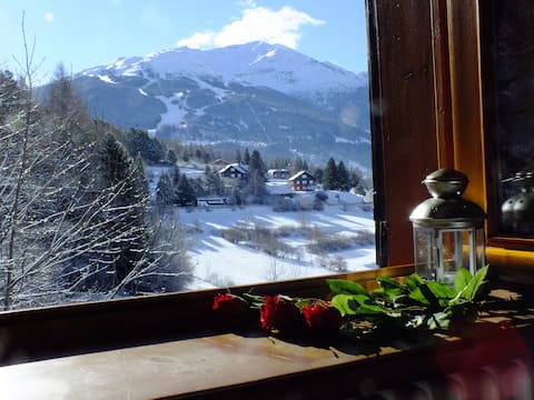 Successful Airbnb property: Romantic Chalet surrounded by greenery in Valdidentro