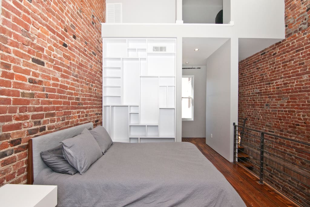 3rd Floor Bedroom. Brand New Queen Bed.