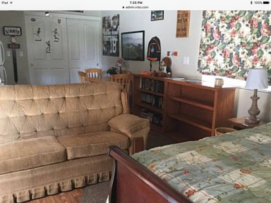 8 foot couch for extra seating or sleeping needs