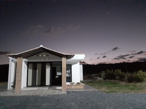 Beautiful lounging cabin near villa de leiva