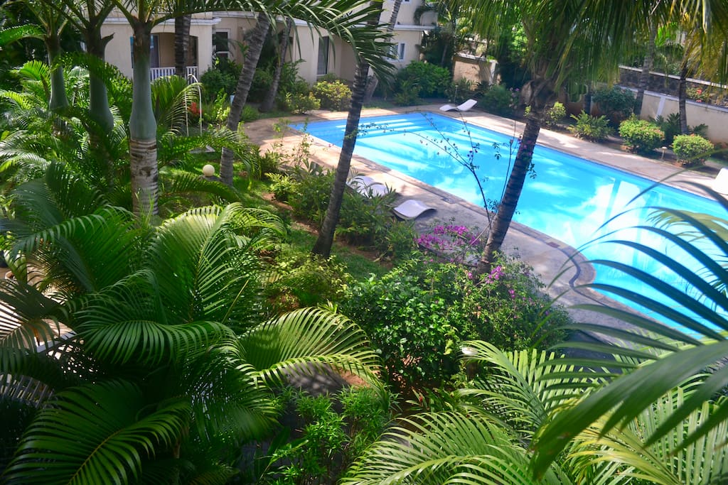 View from balcony (Vue de la Terrasse)