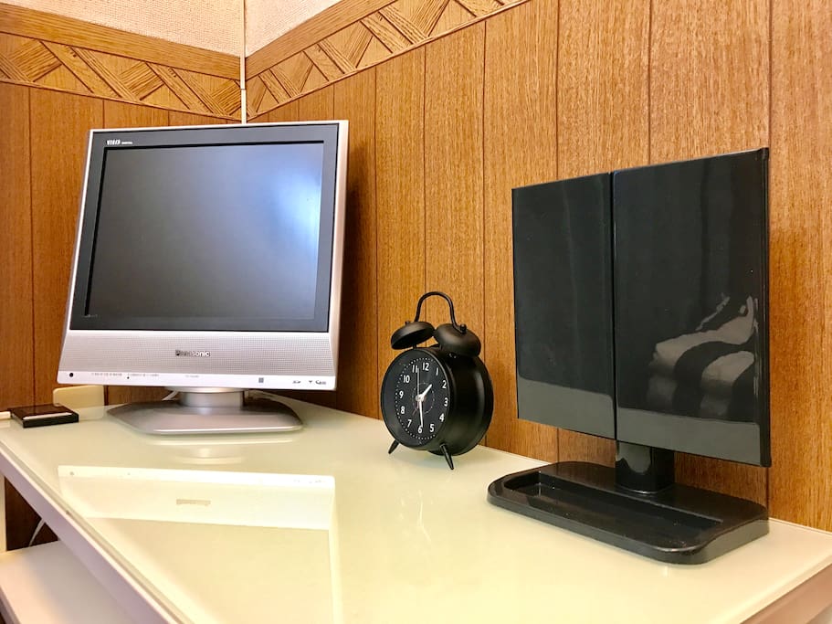 テレビを新しく導入いたしました。