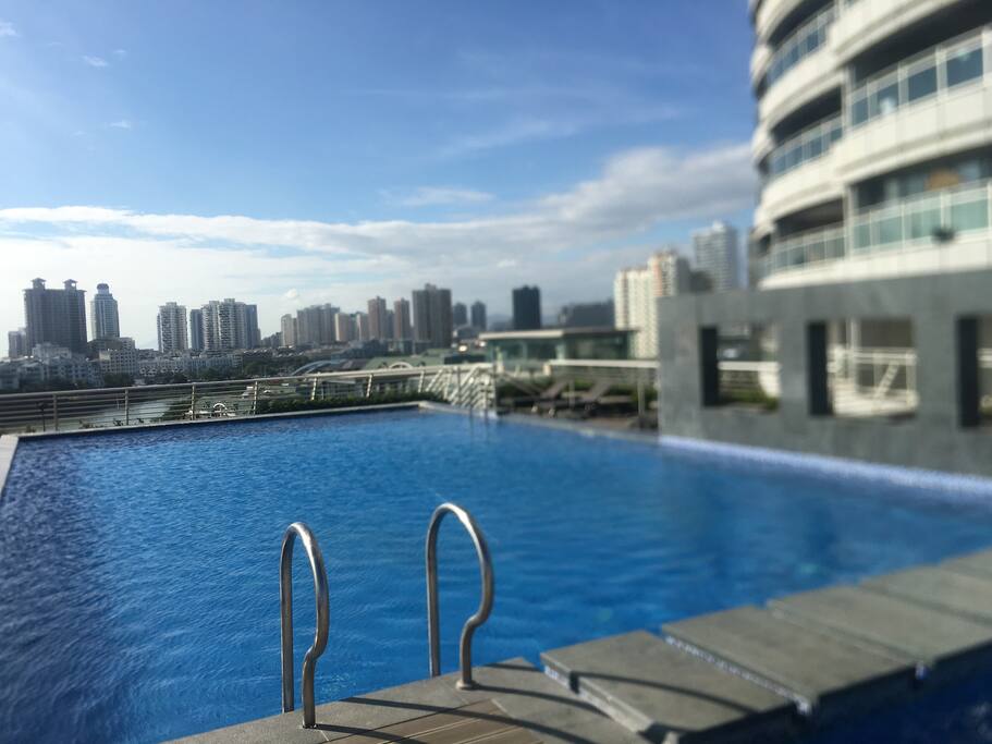 可以看海的泳池