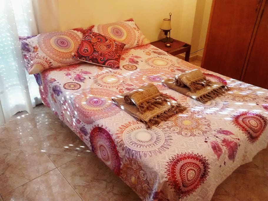 habitación cama doble