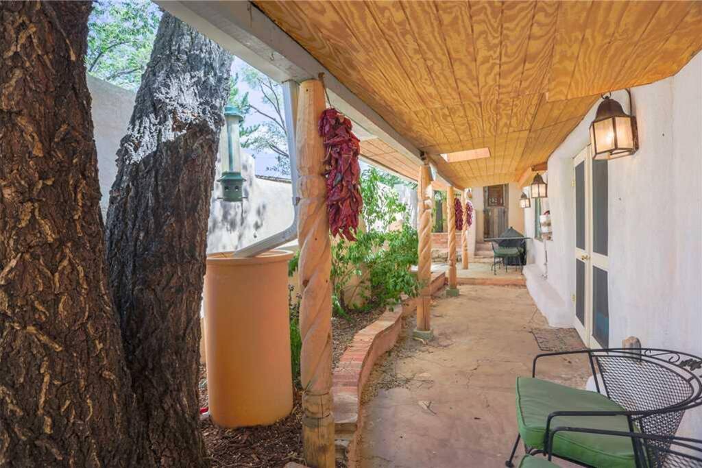 Southwestern Charm - Step outside to the patio of Camino Cabra and admire the Chile Ristras! They are said to bring good health a