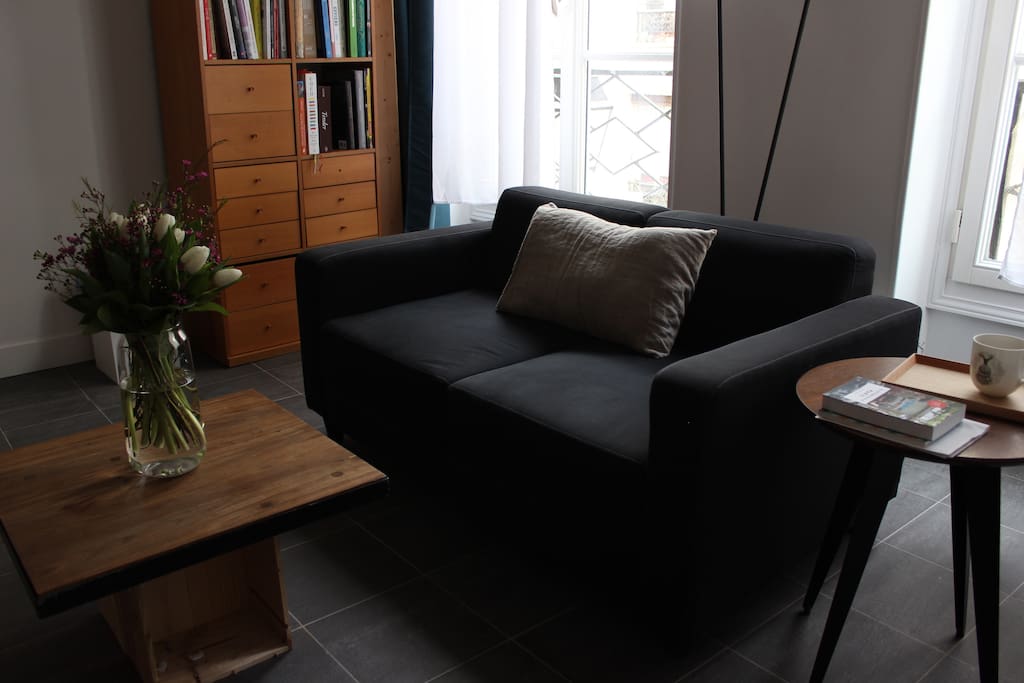 Comfortable clean living space.