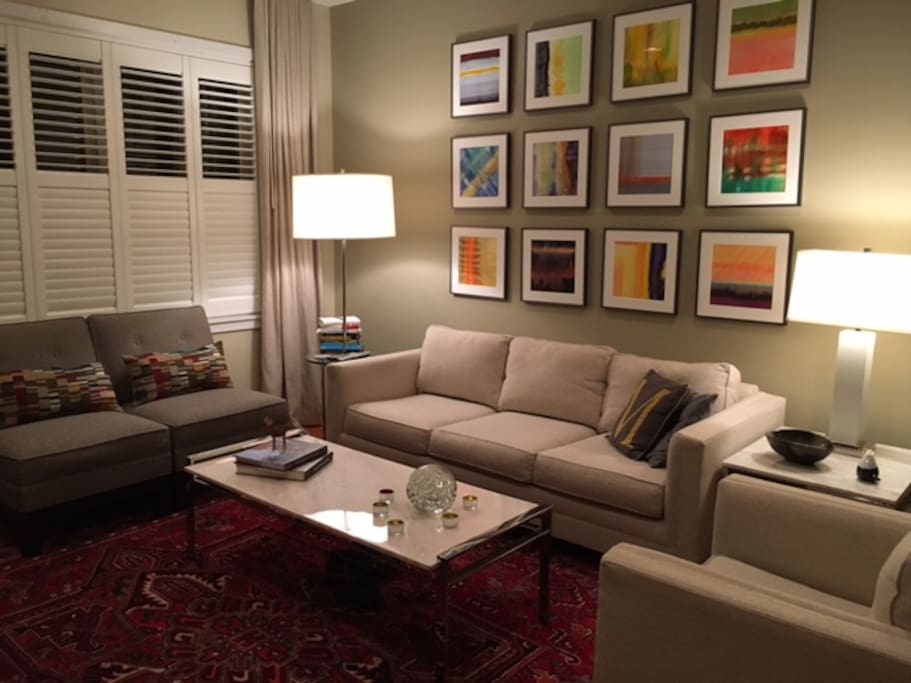 living room on main floor
