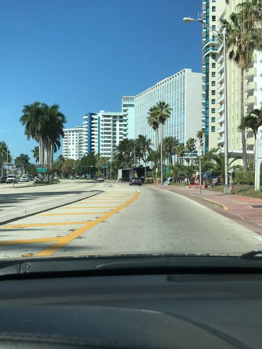 Condo located on Collins Ave