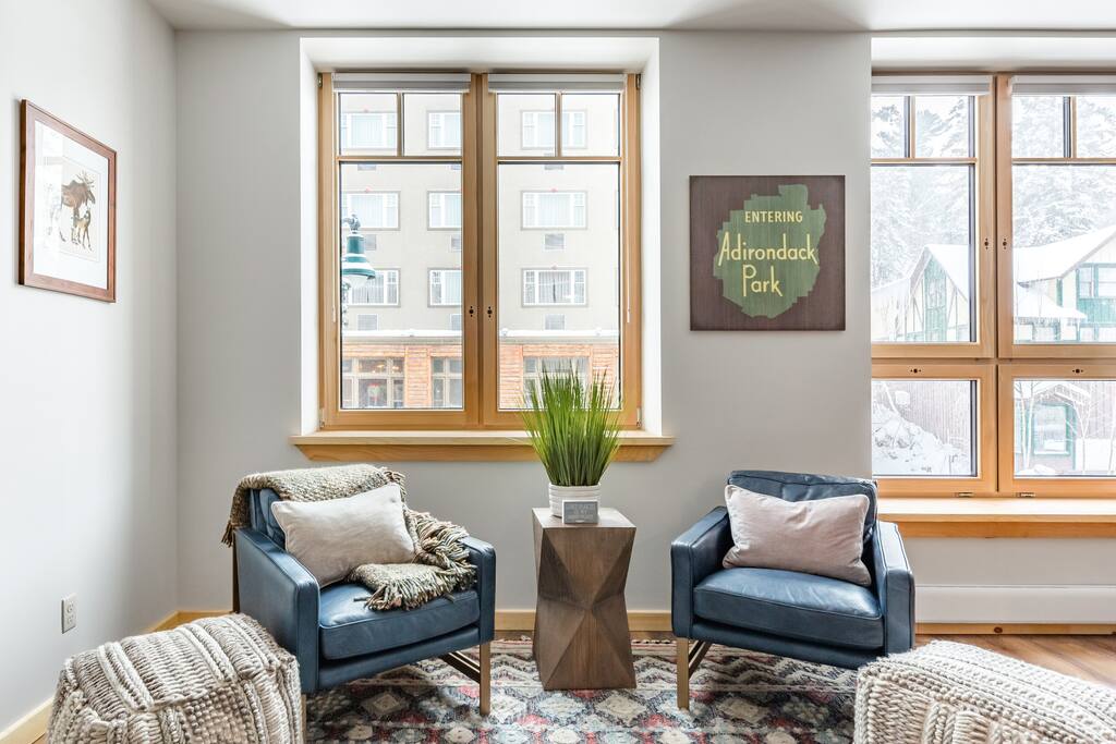 Radiant Apartment in the Heart of Lake Placid Apartments for Rent in