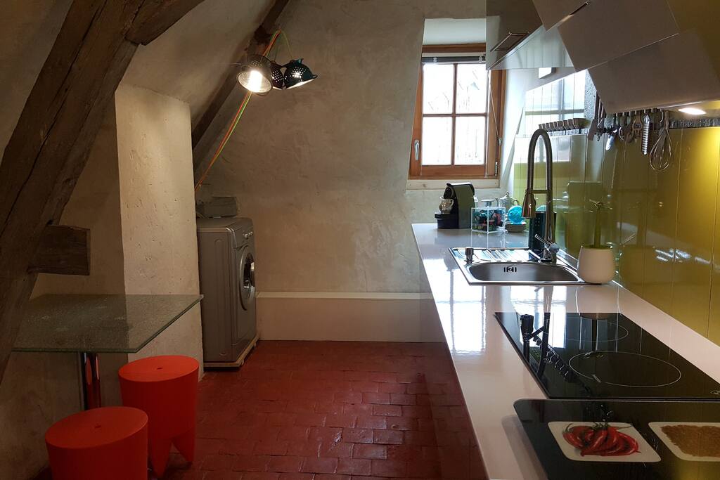Appartement à l'ambiance pétillante dans un calme olympien
