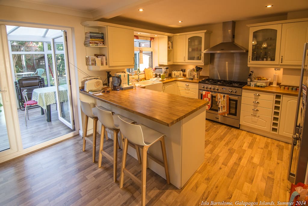 Open plan kitchen, which you have access to