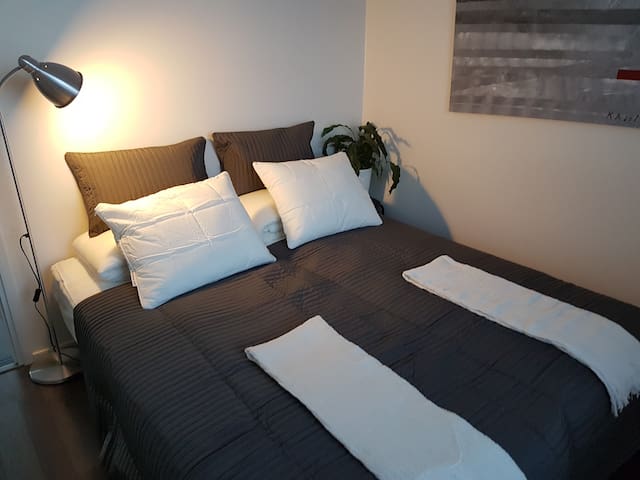 New Scandinavian B apartment (2BR +sauna +terrace)