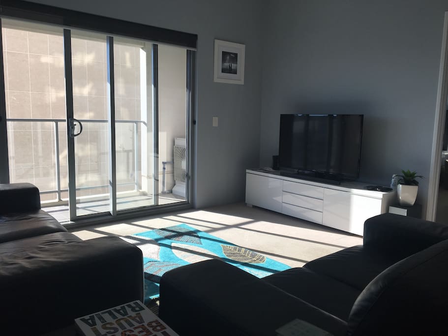 Living area - seating and TV