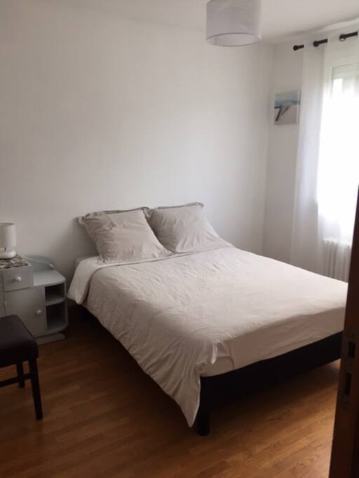 Chambre privée, vue sur jardin
