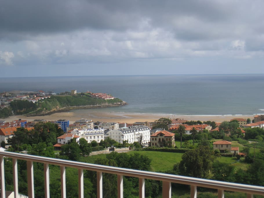 vistas desde la terraza principal