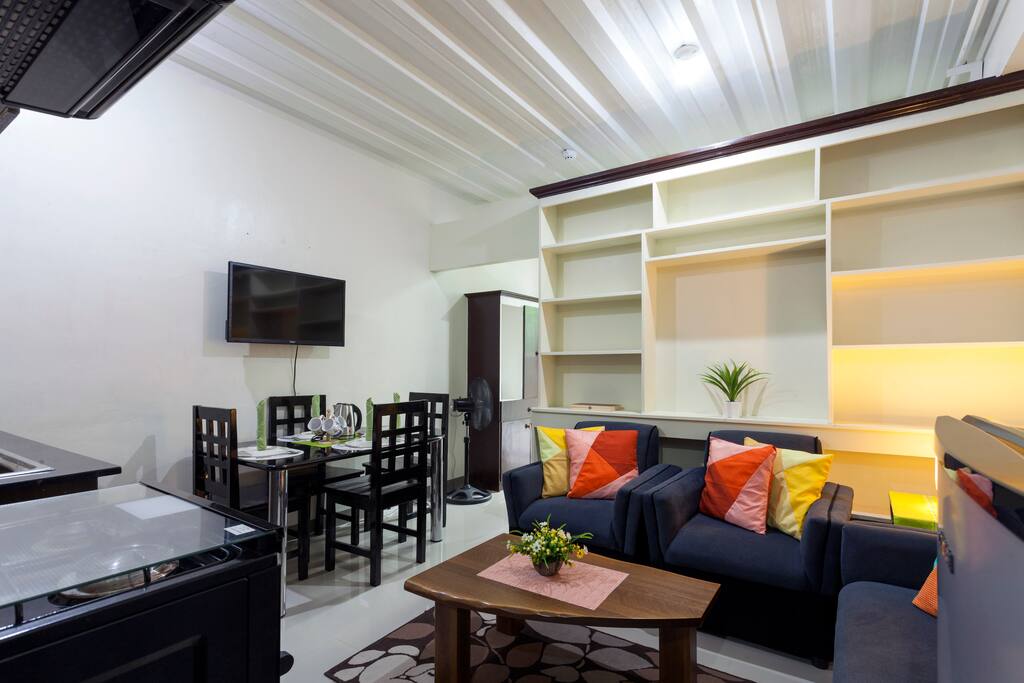 Grand bookshelf wall gives exclusive privacy unseen in others!