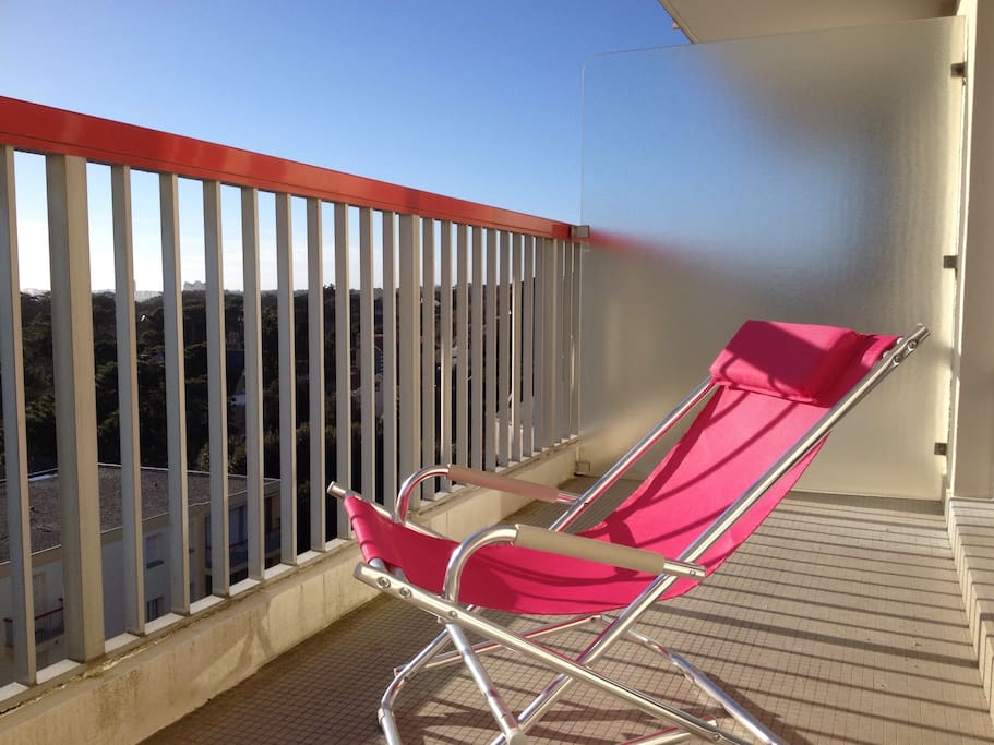 la terrasse avec vue sur la mer