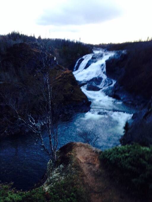 This spot is a 700 yard walk away from the house