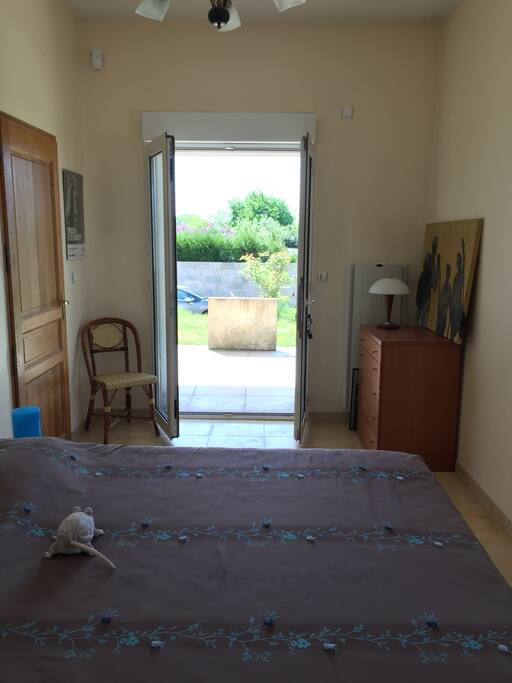 Chambre 1 RDC sur terrasse