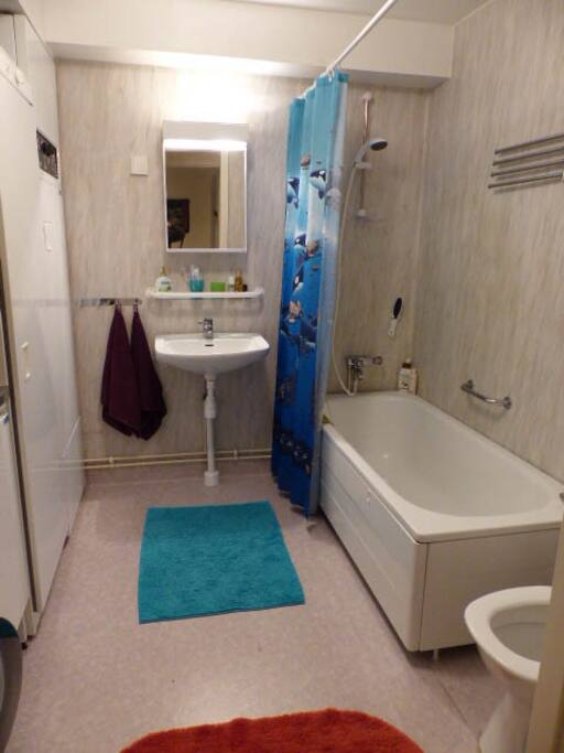 Shared bathroom.