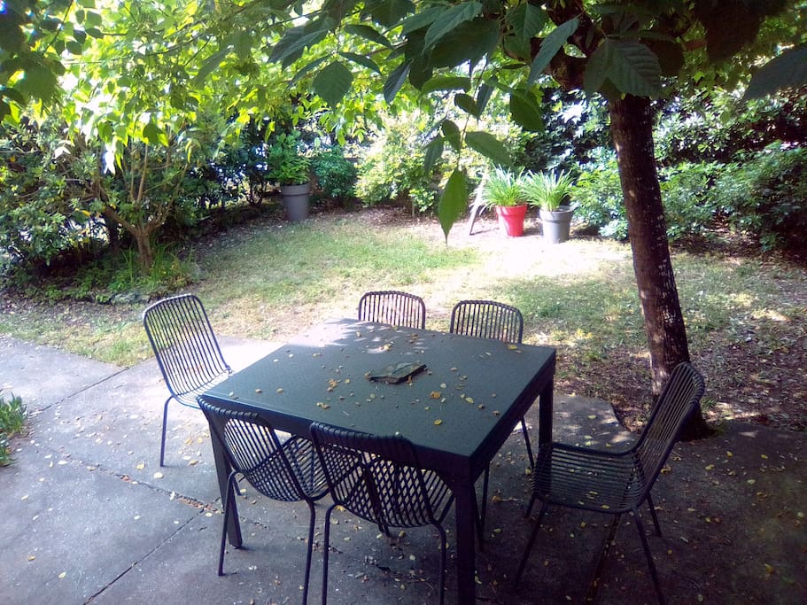 Terrasse ombragée