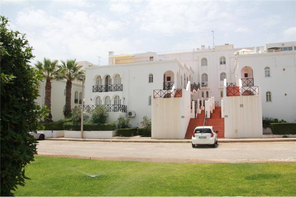 Ground floor flat on the left left side of the main entrance