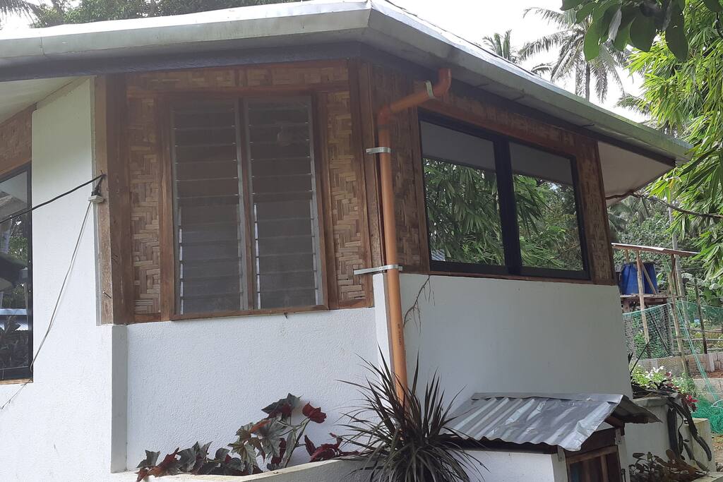 Outside of kitchen