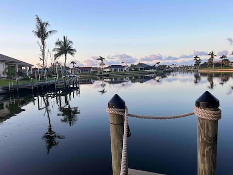 Flirty Flamingo Gulf Access Cape Coral Home