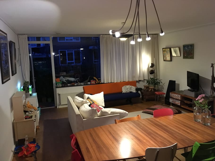Living room night time