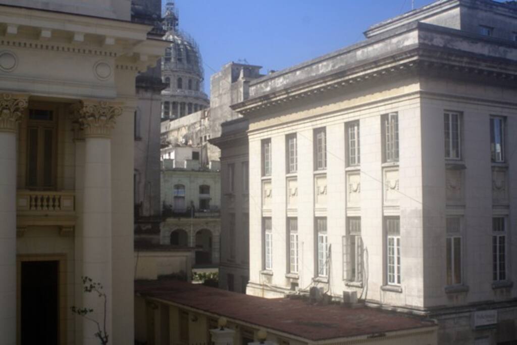 Vistas desde el balcón