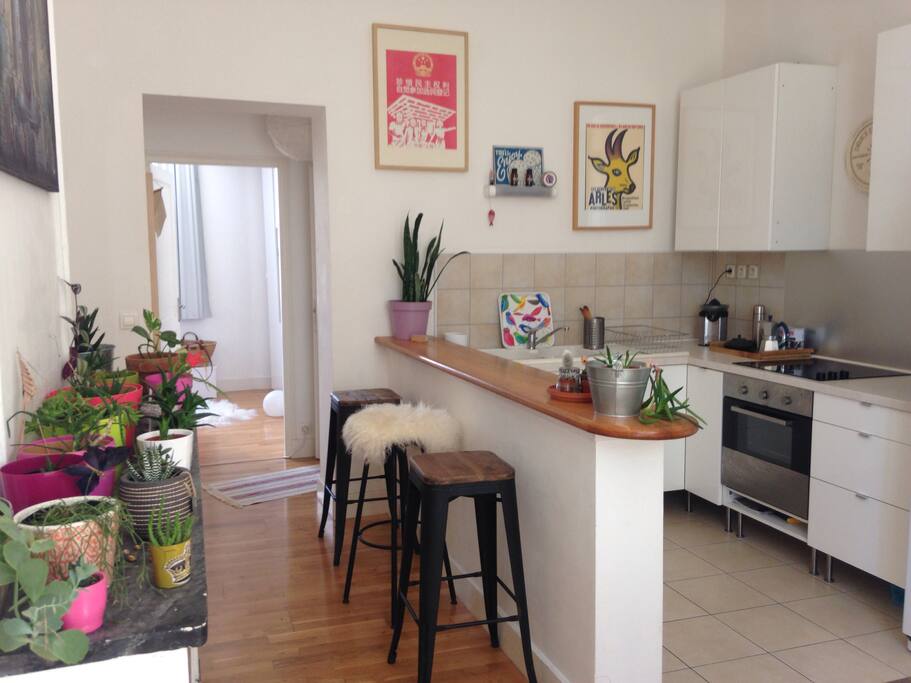 Salle à manger et cuisine