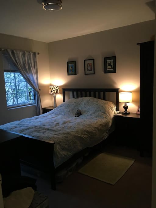 Bedroom - Queen size bed