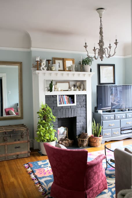 Fun living room