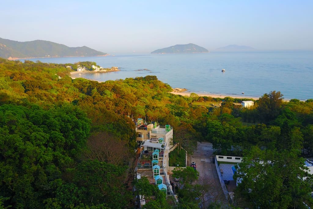 Cheung Sha beach is one of Hong Kong's longest, with lovely fine sand.